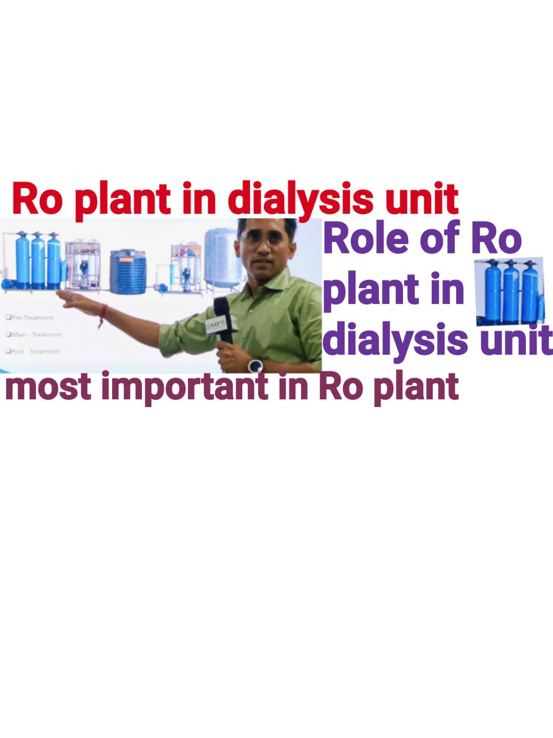 How much water use in during Dialysis