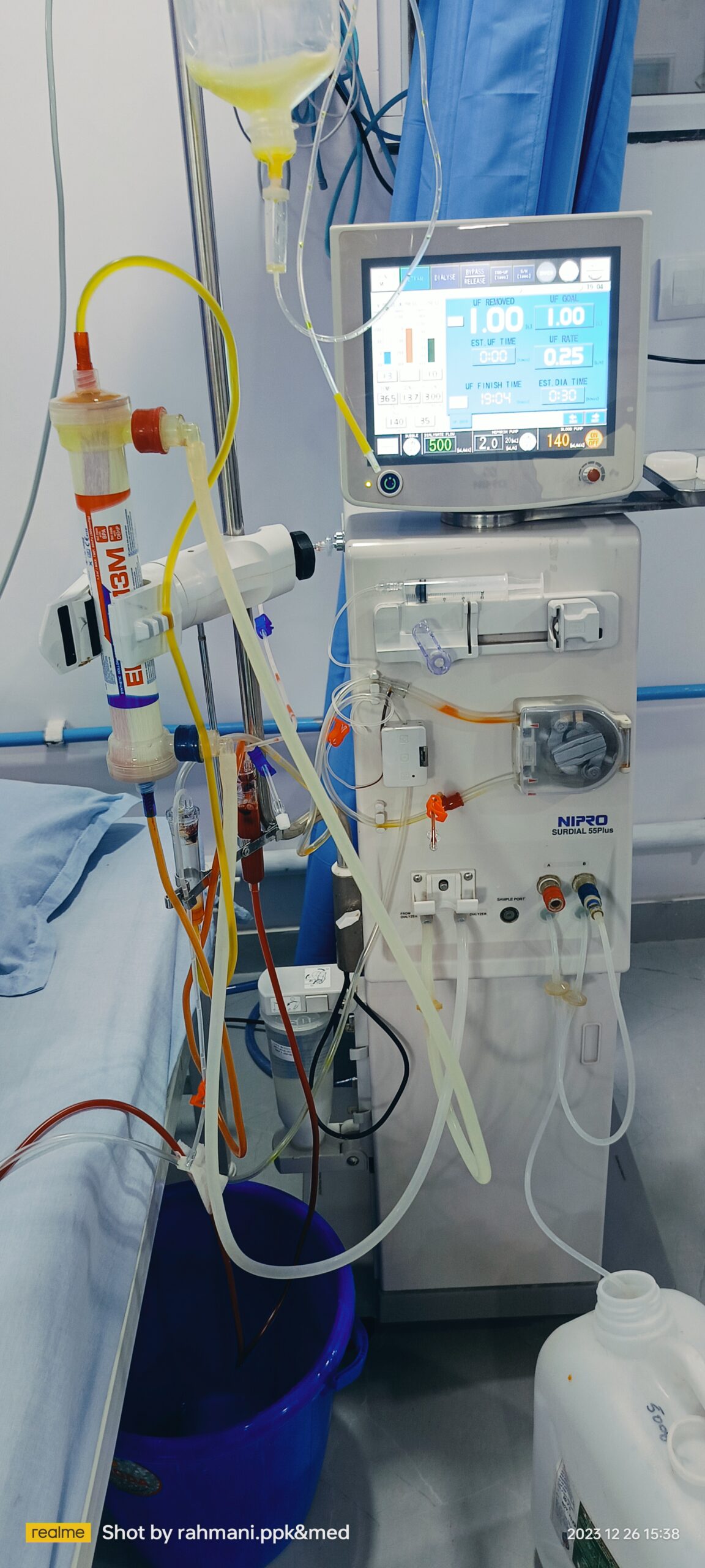 IMG20231226153801 How to do 1st Time dialysis 1st dialysis complications and side effects and each and everything in the 1st session of dialysis